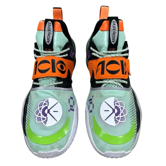 All City 10 V2 Men\'s Size 12 US Shoes Green‎ Black Orange Boom ABA 059-14 main image 7